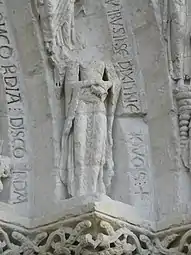 3e voussure : Vierge sage