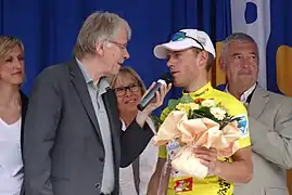 Maxime Vantomme, leader du classement général.