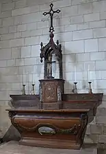 Autel de la chapelle Saint-Jérôme.