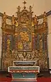 L'autel et le retable de l'église Notre-Dame.