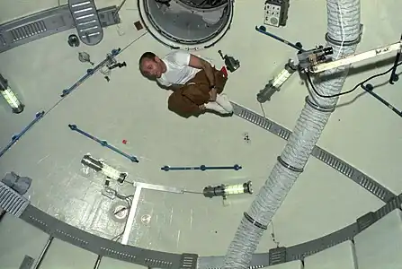 Bean à bord du Skylab le 30 août 1973