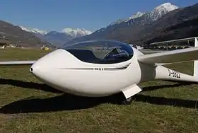 Fuselage « têtard » (et « laminaire ») du planeur ASW 28.