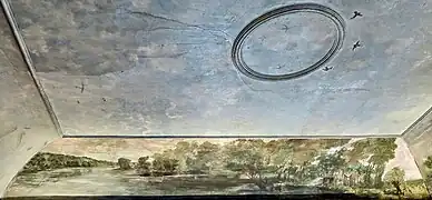 Décor petite salle : la Seine près de Bougival.