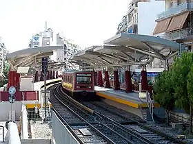 La station vue depuis le nord