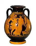 Céramique grecque antique à figures rouges