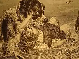 Au rivage par Carl Arnold (1871, no&nbsp;50)