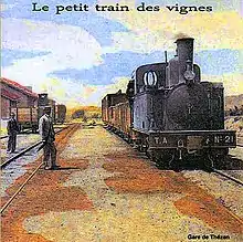 Locomotive no&nbsp;803-1901 des tramways de l'Aude.
