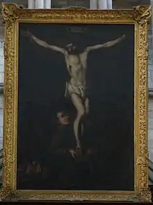 Christ et un capucin.