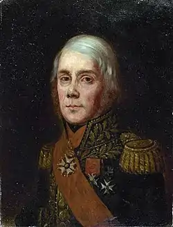 Augustin Marie d'Aboville (1776-1843), huile sur toile du XIXe&nbsp;siècle.