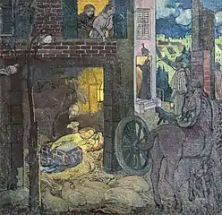 Nativité (1894), huile sur toile, 95 × 89 cm, Toulouse, musée des Augustins.