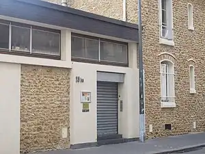 Aumônerie catholique au no&nbsp;23 bis.