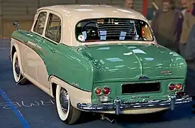 L'arrière à "hanches de vache"