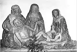 Vierge de Pitié du XVIe&nbsp;siècle, église de Carcenac.