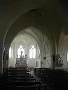 Intérieur de l'église.