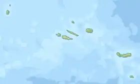 Voir sur la carte topographique des Açores