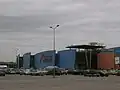 Centre commercial "Azur" au croisement des rues Slāvu iela et  Krustpils iela.