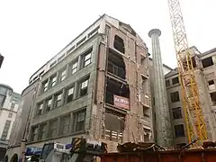 Cheminée de la chaufferie.