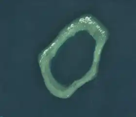 Image satellite du banc Bombay prise par la NASA.