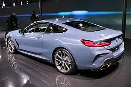 BMW Série 8 II coupé.