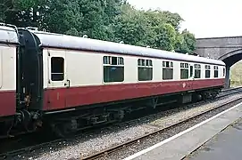 Voiture FK côté couloir…