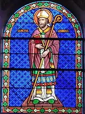 Sanctus Leobinus (XIXe&nbsp;siècle), église Saint-Lubin d'Arrou.