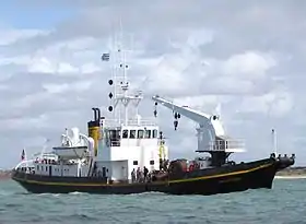 Le baliseur océanique ancienne génération Charles Babin