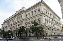 Le «&nbsp;palais Koch&nbsp;», siège de la Banque d'Italie, à Rome