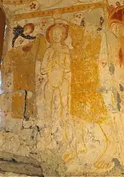 Détail du chœur : baptême.