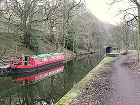 Le canal à Sowerby Bridge en 2009