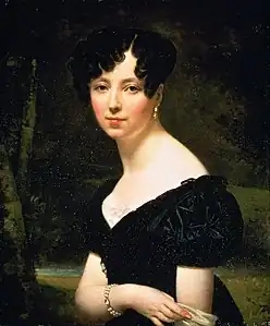 Portrait d'une dame, dit aussi Portrait de la baronne de Pontalba, 1828, Tokyo, musée d'art Fuji (en).
