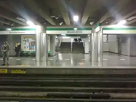 Quai de la station.