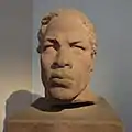 Tête d'africain (face).