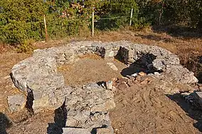 La chapelle du cimetière.