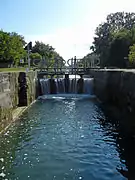 L'écluse no&nbsp;50 (sept.&nbsp;2013)