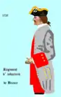 régiment de Beauce de 1720 à 1734