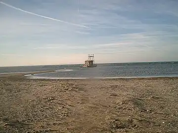 "Cabane de l'Indien" à Beauduc.