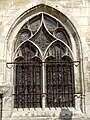 Bas-côté sud, fenêtre de la 3e&nbsp;travée.