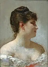 Portrait de Madame Cormon (1887),  musée des Beaux-Arts de Carcassonne.