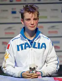 Beatrice Vio aux championnats d'Europe 2014.