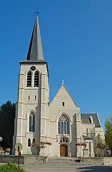 La façade occidentale.