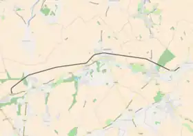 Voir la carte de la ligne.