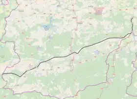 Voir la carte de la ligne.