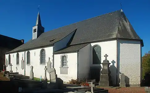 Façade sud et chevet.