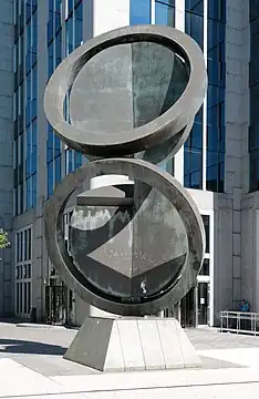 Double Folded Circle Ring.