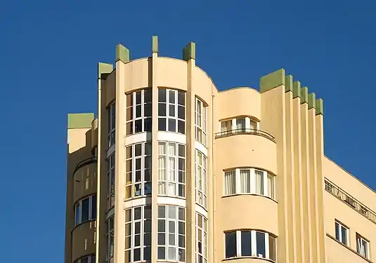 Le couronnement de la rotonde.