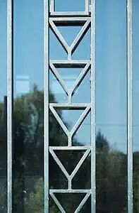 Fers forgés du portail.