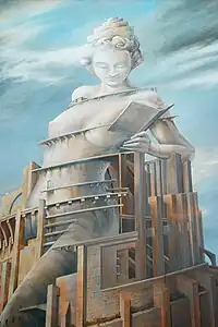 La Tour Infinie (détail).