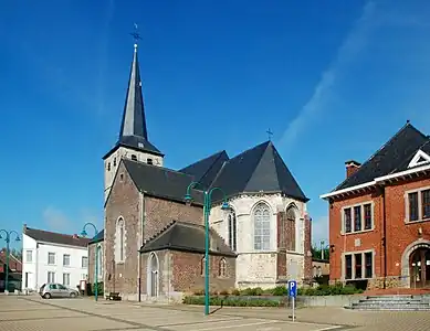 Église Saints-Martin-et-Mutien-Marie de Mellet.