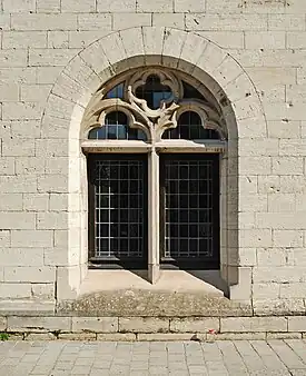 Baie de la façade sud.