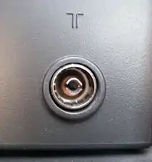 Exemple de prise d'antenne TV